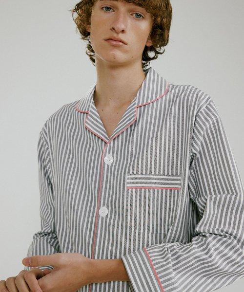 (m)Amsterdam Pajama Set [DARKGREY]