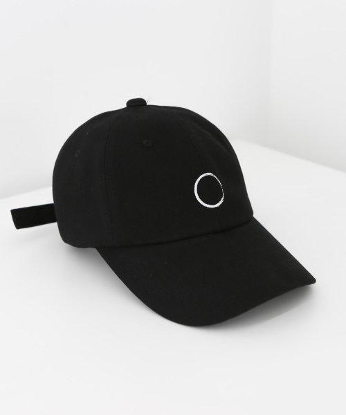 Void Hyper Oversized Ball Cap - Black White [BLACK]