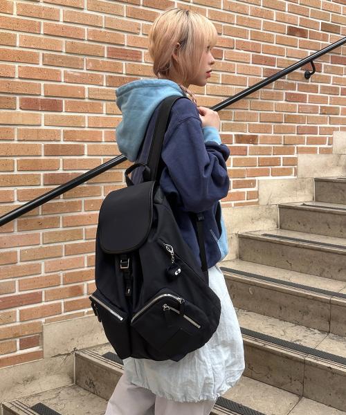 Clasp Backpack Black [DARKGREY]