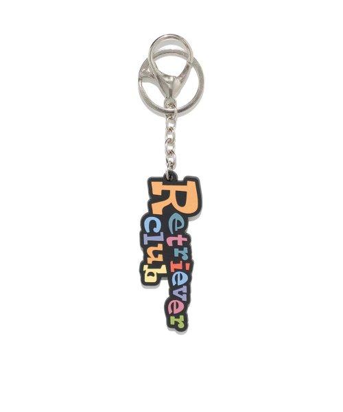 LETTERING LOGO KEYRING [BLACK]