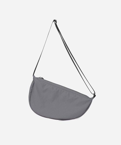 Mini Recycled Nylon Crossbody Bag [Gray] [GRAY]