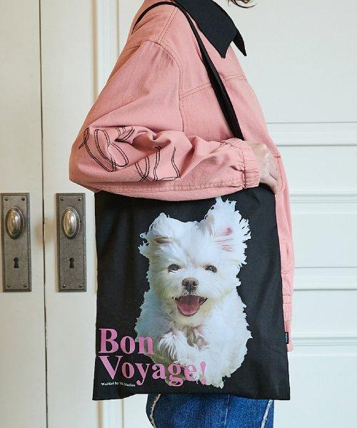 Bon Voyage Maltese Eco Bag Black [BLACK]