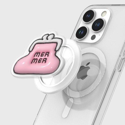 Luxury Mulmul Pouch (MagSafe-Acrylic Smart Talk)