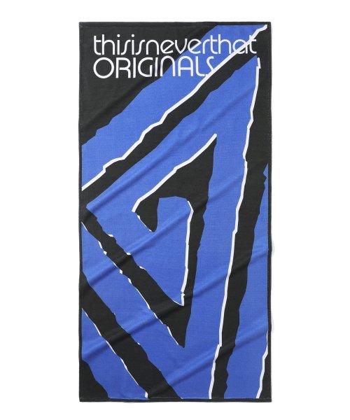 TNT Spiral Triangle Towel Blue [BLUE]