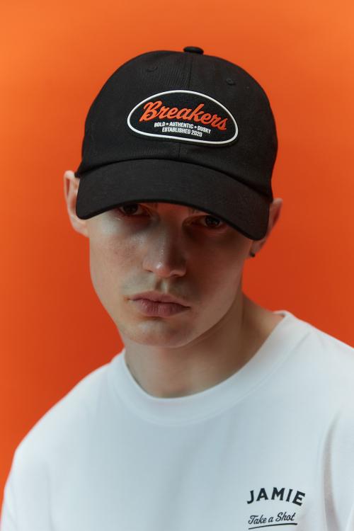 Breakers Patch Ball Cap (Black) [BLACK]