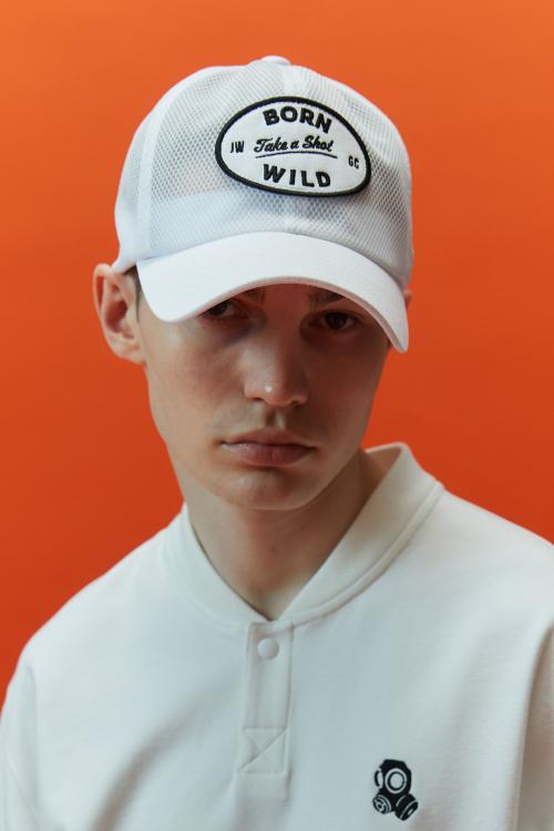 Bone Wild Full Mesh Cap (White) [WHITE]