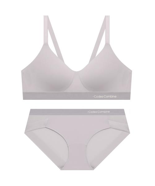 Comfort Shellon No-Wire Bra Panty Set_Light Grey [LIGHTGREY]