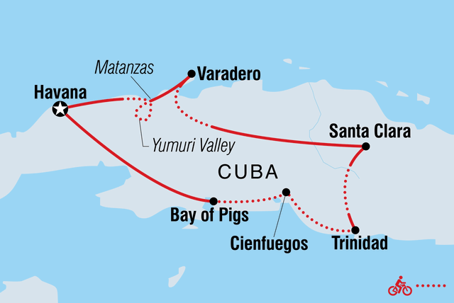 Cycle Cuba: East