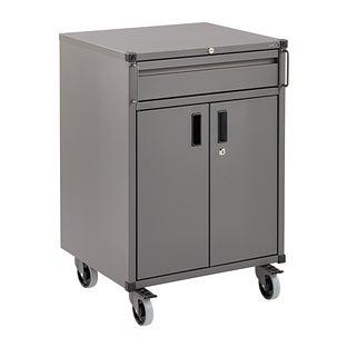 Decor&mdash;/Garage&mdash; by Elfa Lower Cabinet w/ Doors & Shallow Drawer