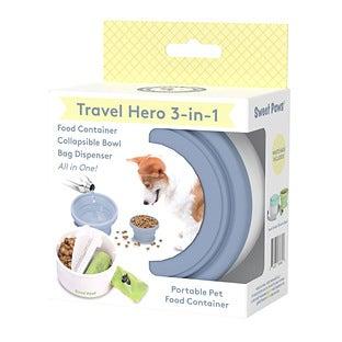 3-in-1 Portable Pet Food Container Glacier