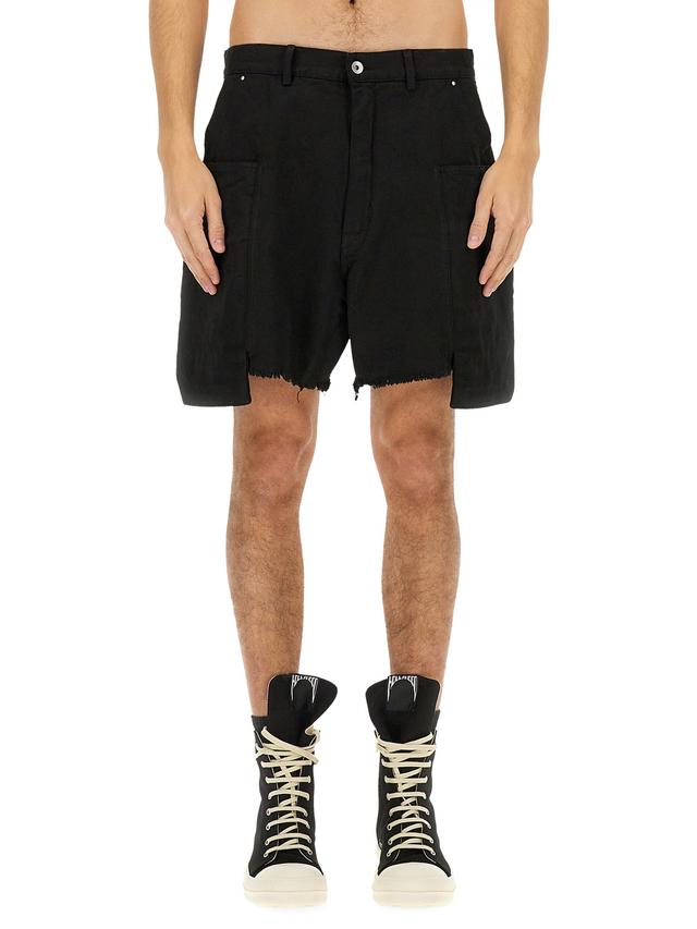 rick owens drkshdw bermuda cargo