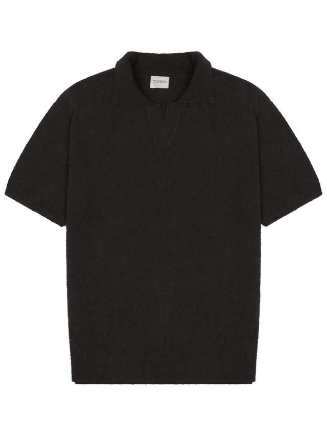 closed cotton polo