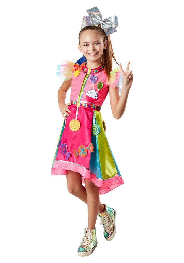 JoJo Siwa Life is Sweet Girl's Fancy Dress Costume Dress