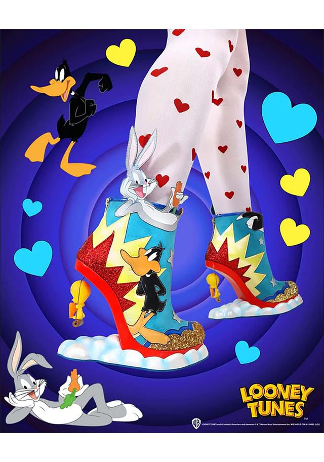 Looney Tunes Saturday Morning Irregular Choice Boot Heel