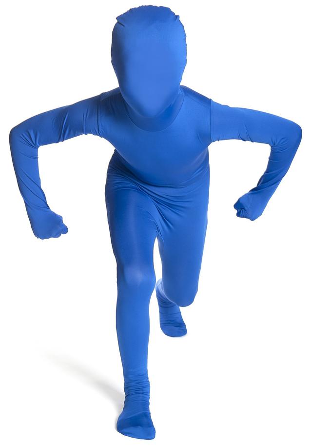 Kid's Blue Morphsuit Costume | Kid's Costumes