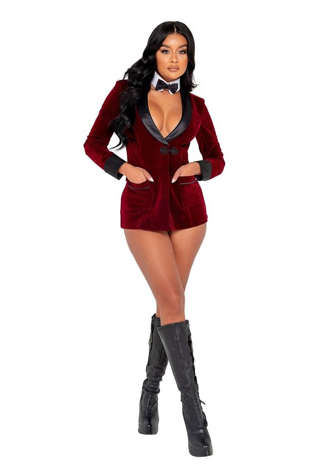 Playboy Women's Smoking Jacket Costume | Playboy Costumes