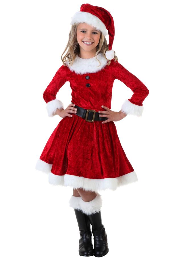 Girl Mrs. Claus Costume | Holiday Costumes