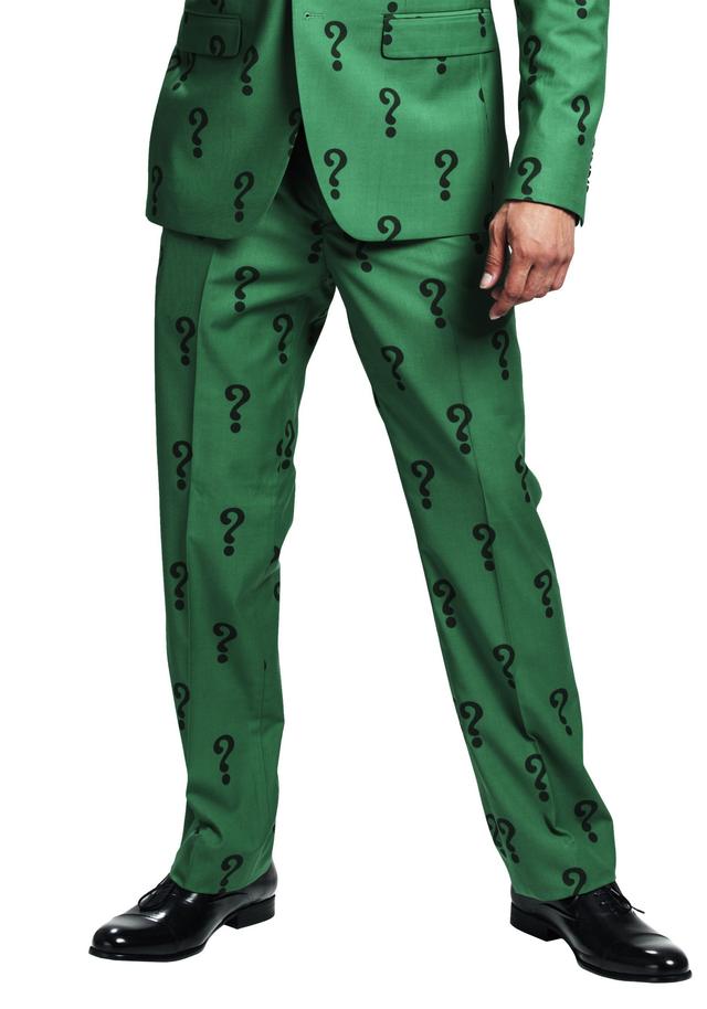 The Riddler Slim Fit Suit Pants (Authentic) | Batman Villain Apparel