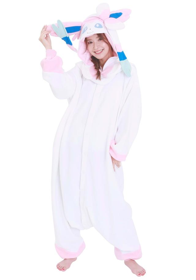 Adult Pokémon Sylveon Kigurumi | Pokémon Costumes