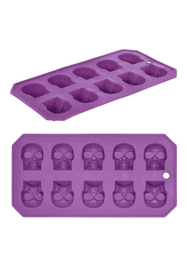 Plastic Flexible Skull Head Ice Tray | Kitchen Decorations