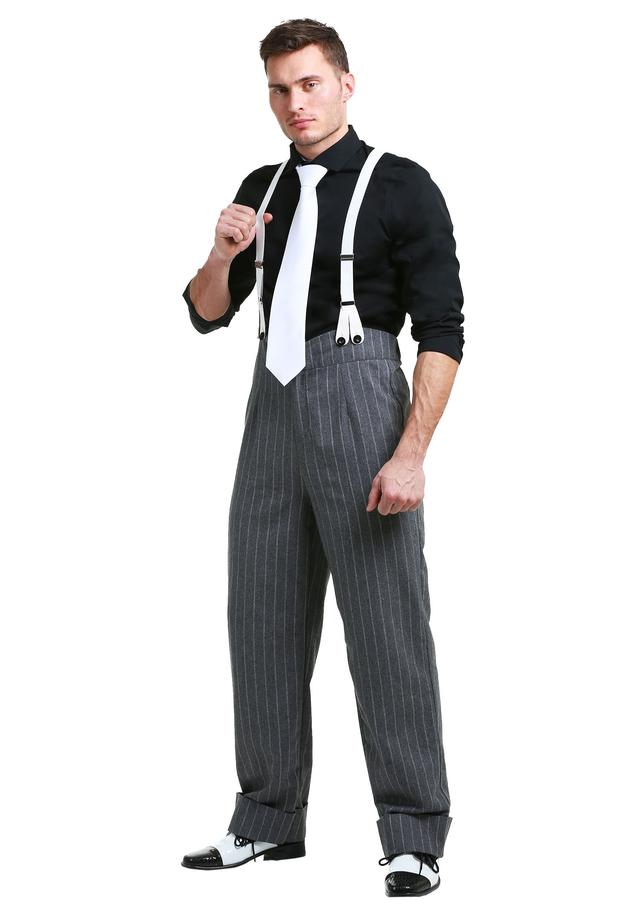 Plus Size Men's Mafia Underboss Fancy Dress Costume