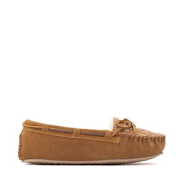 Womens Minnetonka Cosi Sweater Slipper - Tan