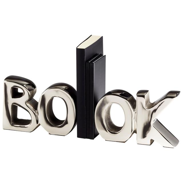 The Book Bookends in Nickel
