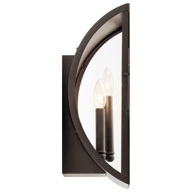 Narelle 3-Light 17" Outdoor Light in Olde Bronze