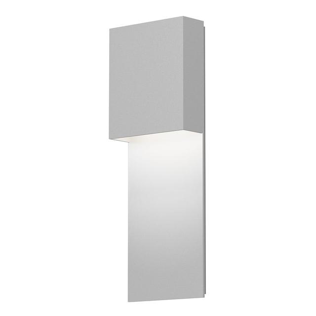 Flat Boxâ¢ 17" Wall Sconce in Textured White
