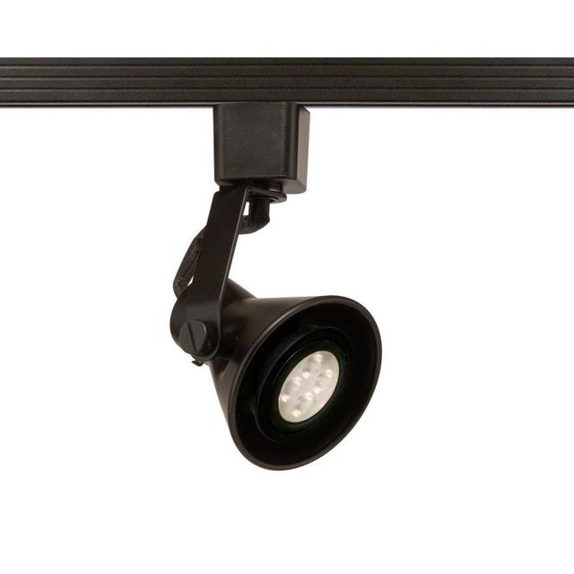 WAC Lighting 120V TK-103 Miniature 1-Light LED Line Voltage Track Head in Black - HTK-103LED-BK