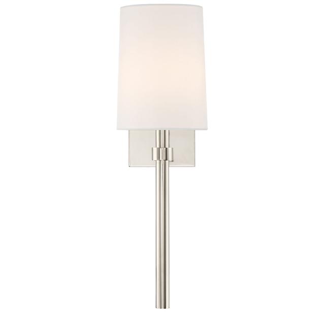 Bromley 18" Wall Sconce in Polished Nickel