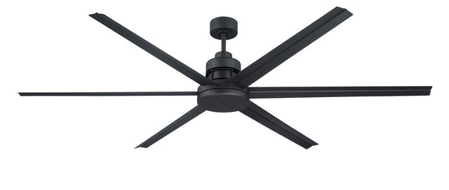 Flat Black 72"Ceiling Fan from the Mondo 72" Indoor Outdoor Collection
