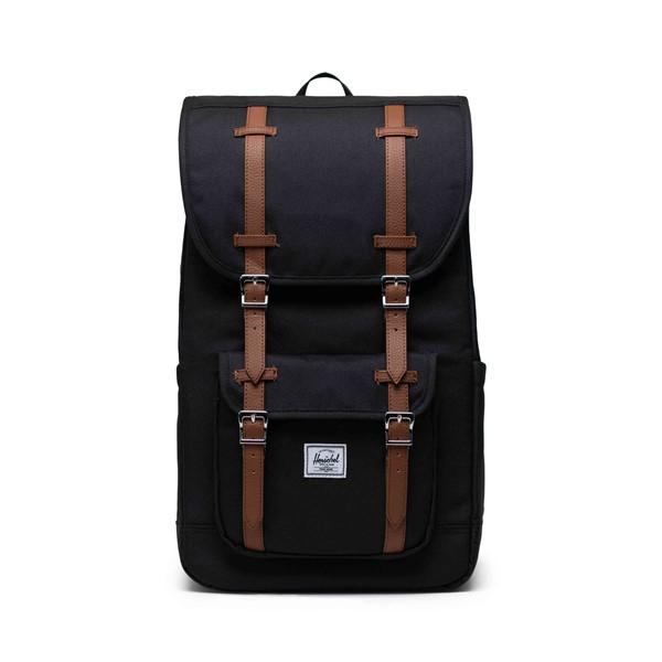 Little America Backpack in Black/Brown