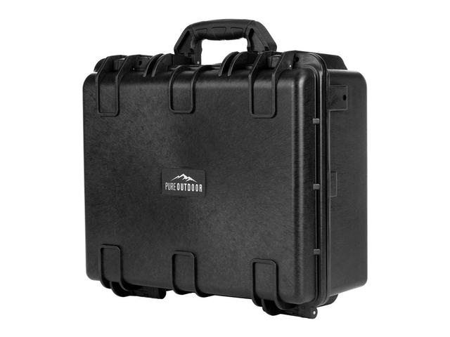 Pure Outdoor by Monoprice Weatherproof Hard Case with Customizable Foam, 19 x 16 x 8 in