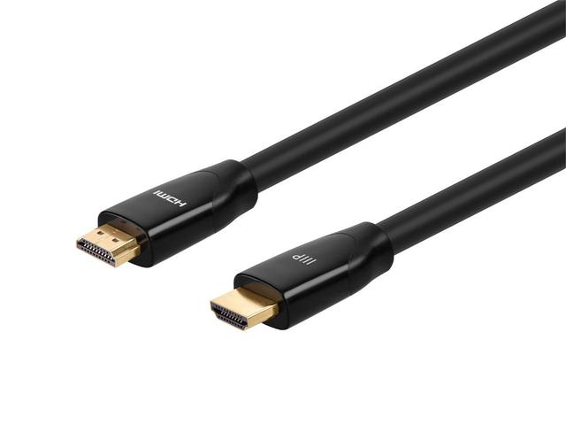 Monoprice 4K Certified Premium High Speed HDMI Cable - 4K60Hz, 18Gbps, HDR, CL3 Rated, 3ft, Black