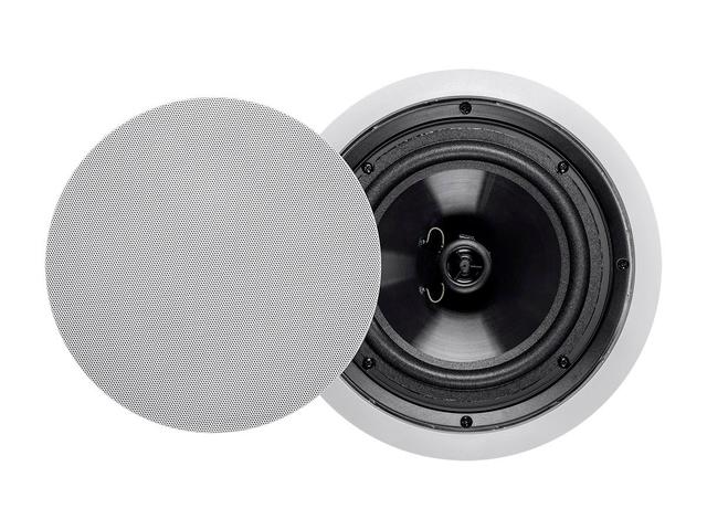 Monoprice Aria Ceiling Speakers 8-inch Polypropylene 2-Way (pair)