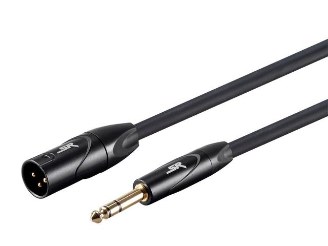 Monoprice Stage Right 3ft XLR to 1/4" TRS Balanced Audio Cable
