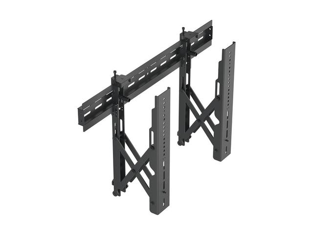 Monoprice Commercial Series Menu Video Wall TV Wall Mount Bracket with Push-to-Pop-Out - TVs up to 70in, Max Weight 99 lbs., Extension of 2.7in to 8.5