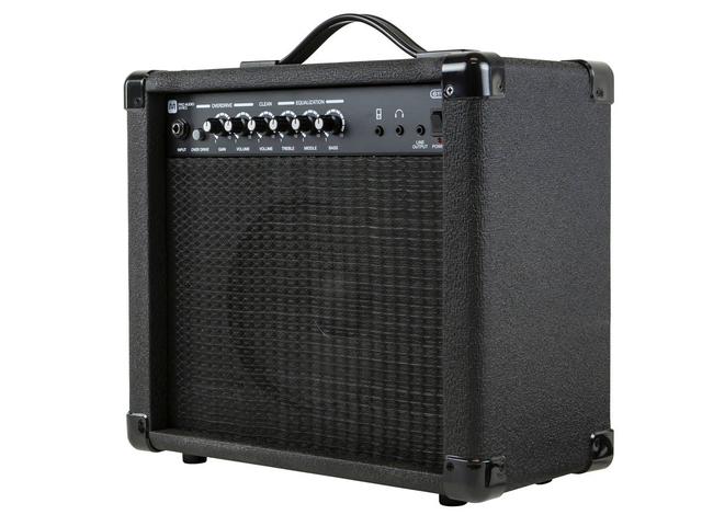 Monoprice 1x8 20-Watt Guitar Combo Amplifier with Overdrive