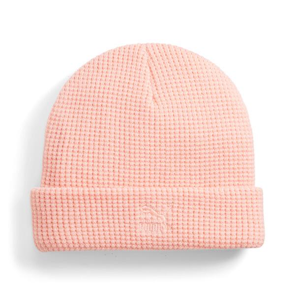 PUMA Archive Mid Fit Beanie Hat in Peach Smoothie, Size Adult
