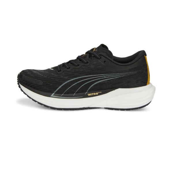 PUMA Deviate NITRO™ 2 Running Shoes, Women's, Black/Gold