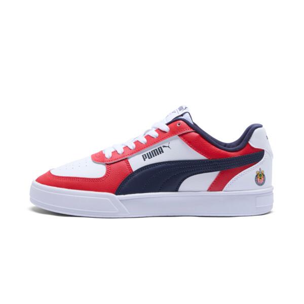 PUMA Chivas Caven Men's Sneakers in High Risk Red/Peacoat