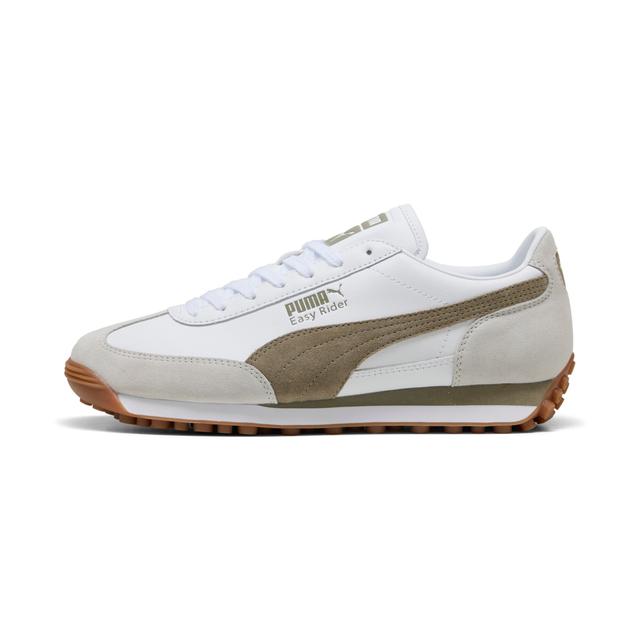 PUMA Easy Rider Mix Sneakers in White, Size 12