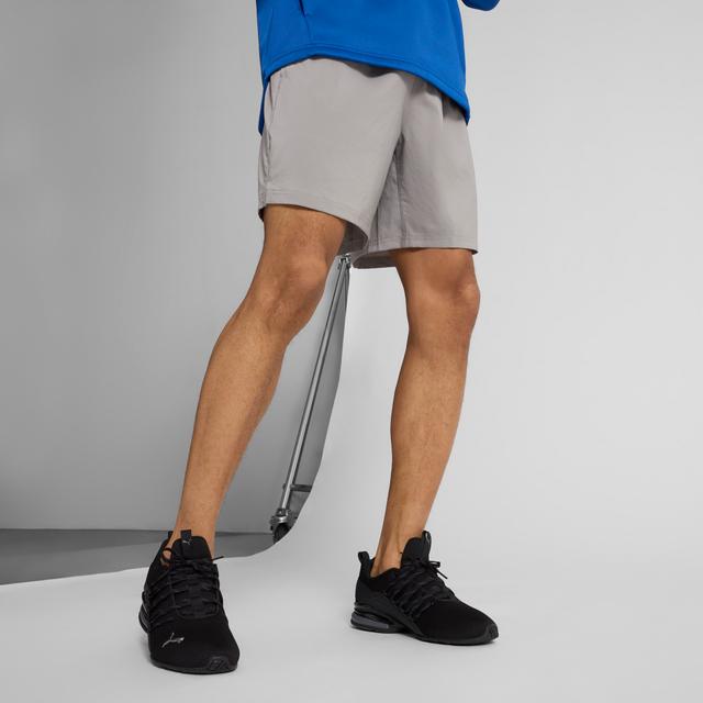 PUMA Train All Day ESSENTIALS Men's 7" Woven Shorts in Grey, Size XXL