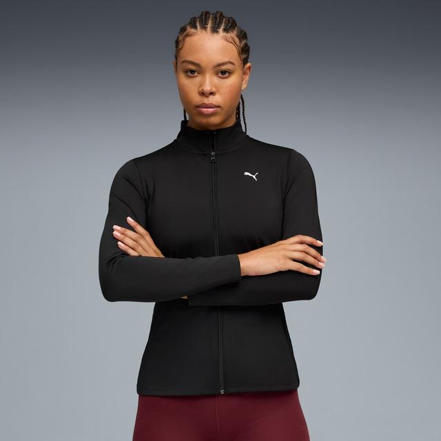 PUMA Strong Full Zip Women in Black, Size L