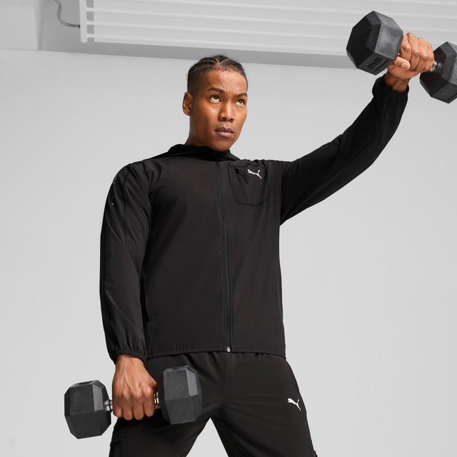 PUMA FLEX Men's Woven Jacket in Black, Size XS
