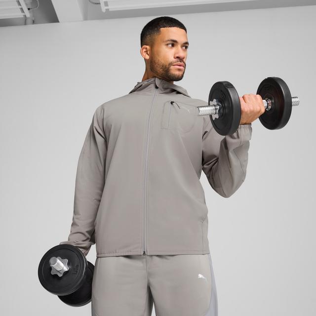 PUMA FLEX Men's Woven Jacket in Grey, Size S