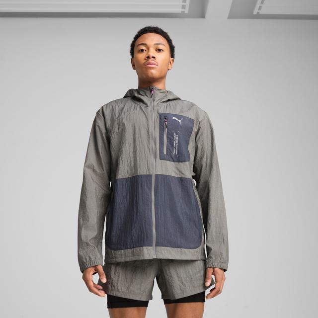 PUMA SEASONS windCELL Men's Jacket in Grey, Size XS