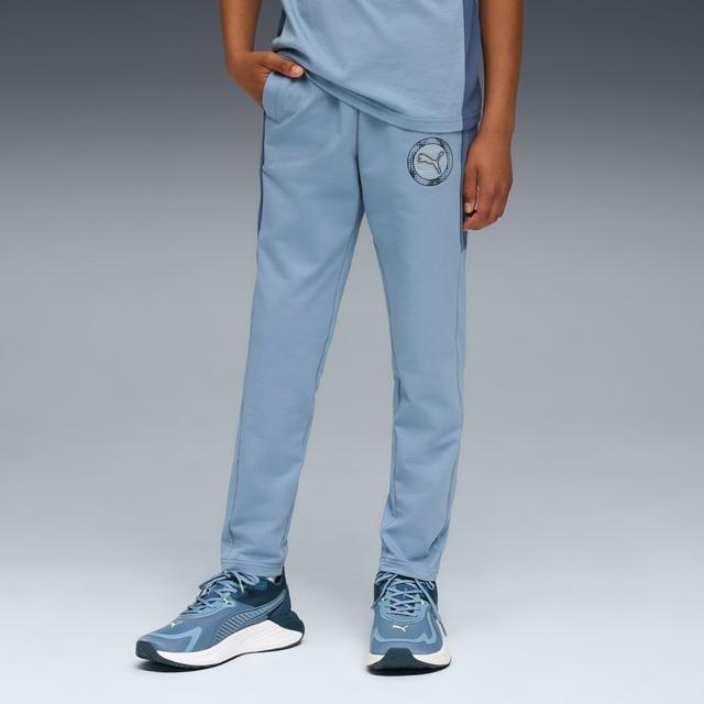 PUMA Active Sports Big Kids' Pants in Blue, Size M