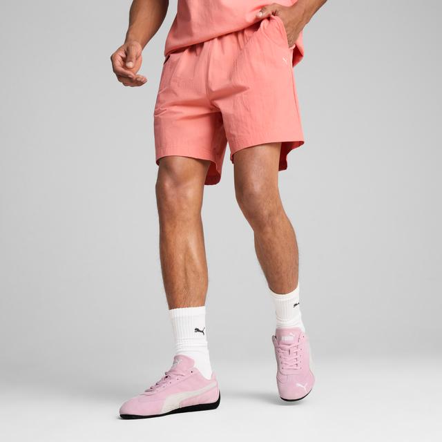 PUMA SELECT Essentials Men's Shorts in Pink, Size XXL